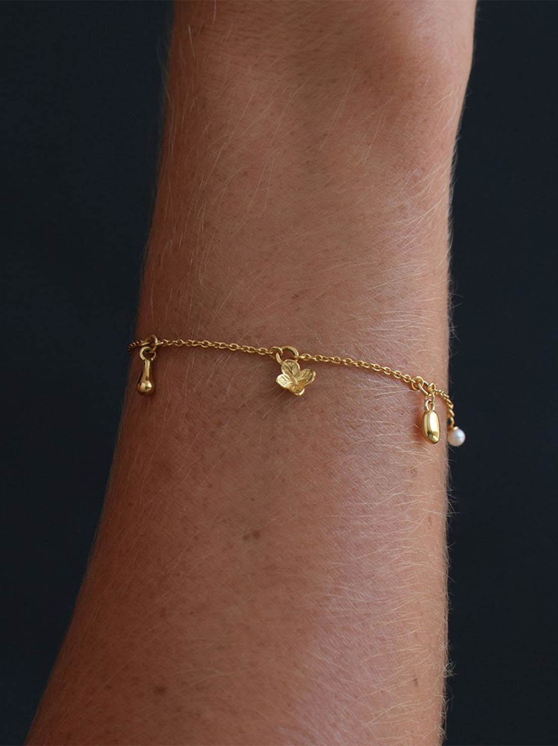 Linda Tahija - Memento Charm Bracelet - Gold Vermeil