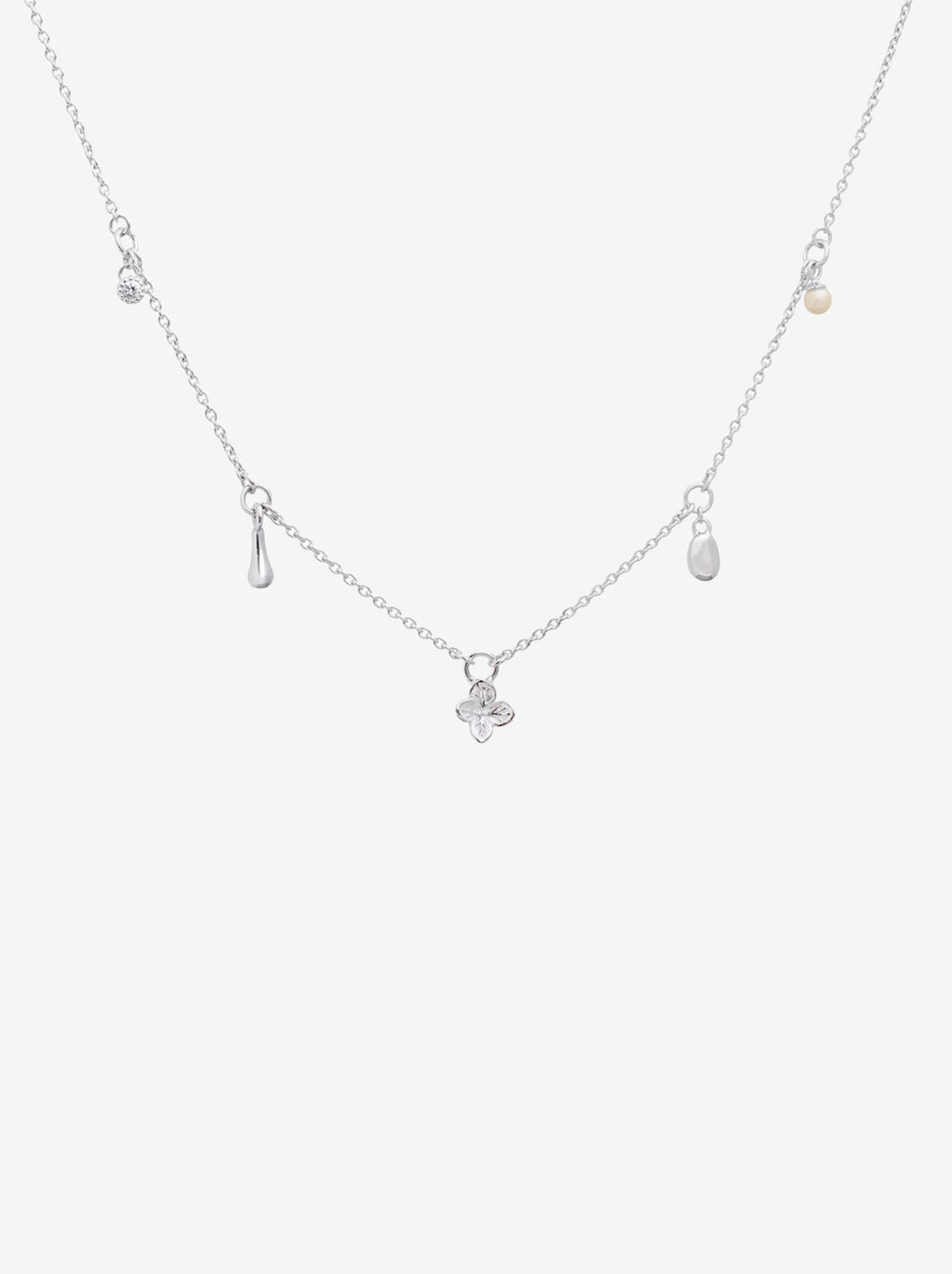 Linda Tahija - Memento Charm Necklace - Sterling Silver