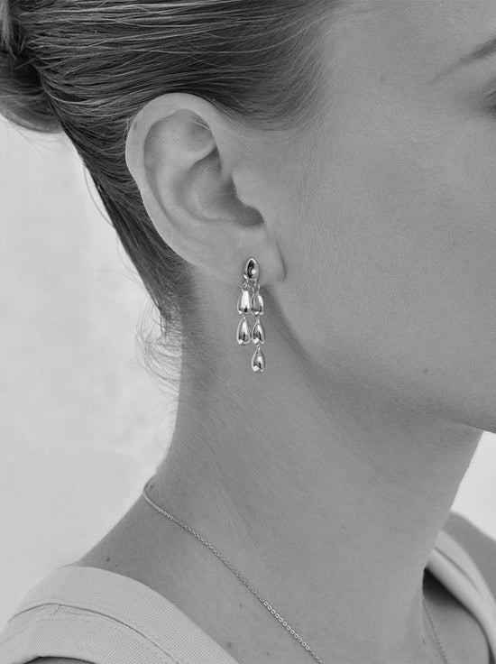 Linda Tahija - Mini Neptune's Earrings - Sterling Silver