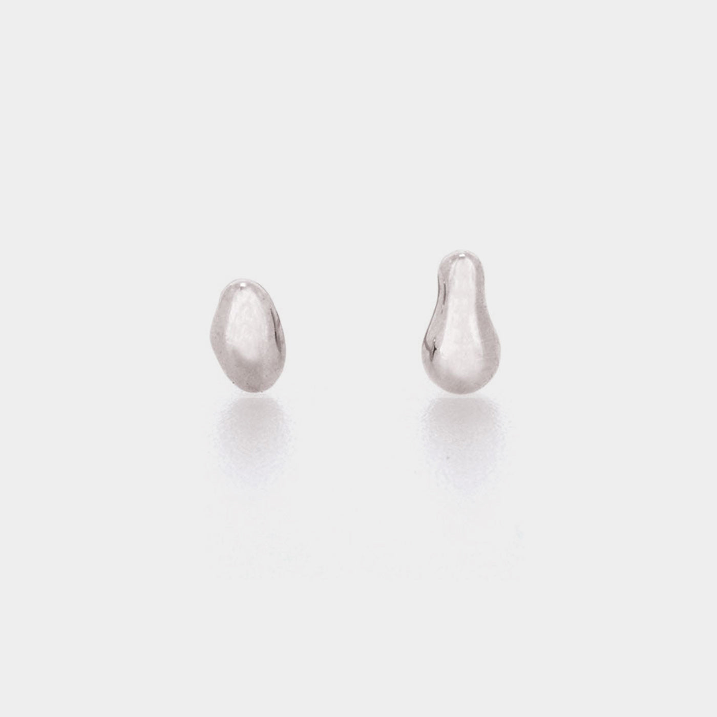 Linda Tahija - Organica Stud Earrings - Sterling Silver