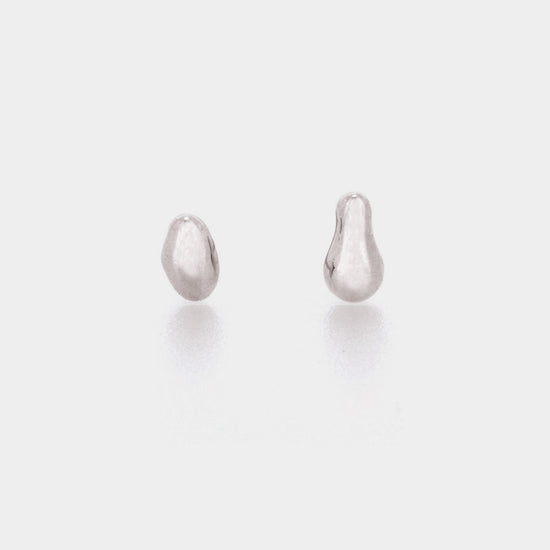 Linda Tahija - Organica Stud Earrings - Sterling Silver