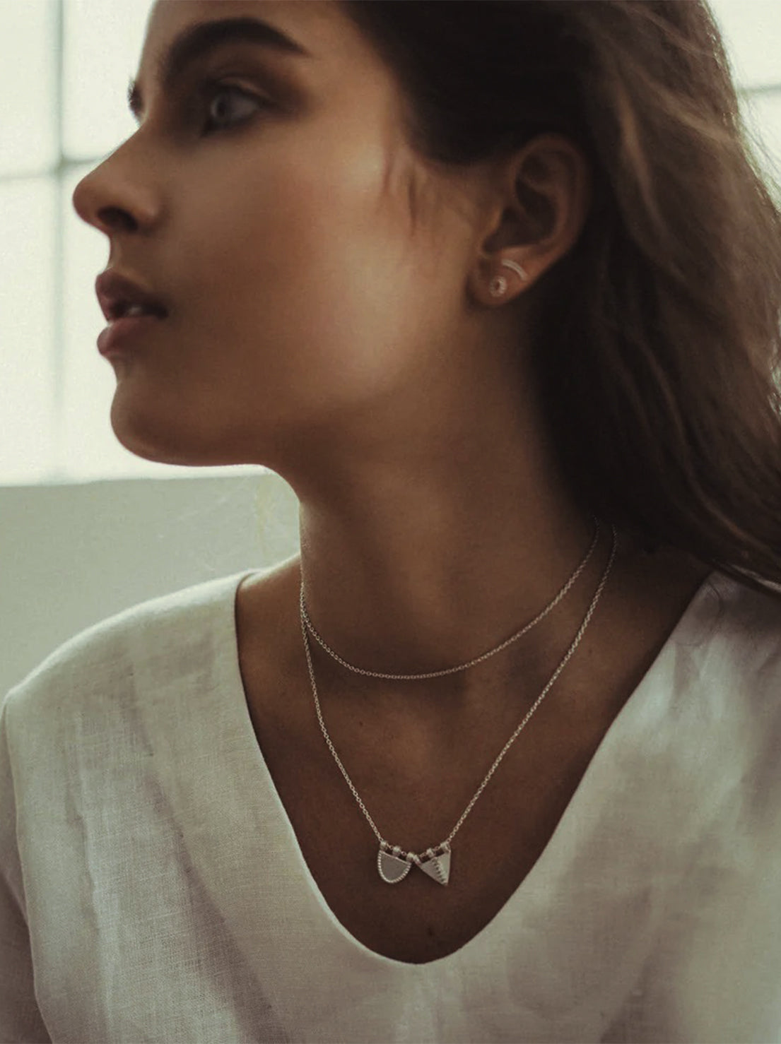 Linda Tahija - Protector Amulets Necklace - Sterling Silver