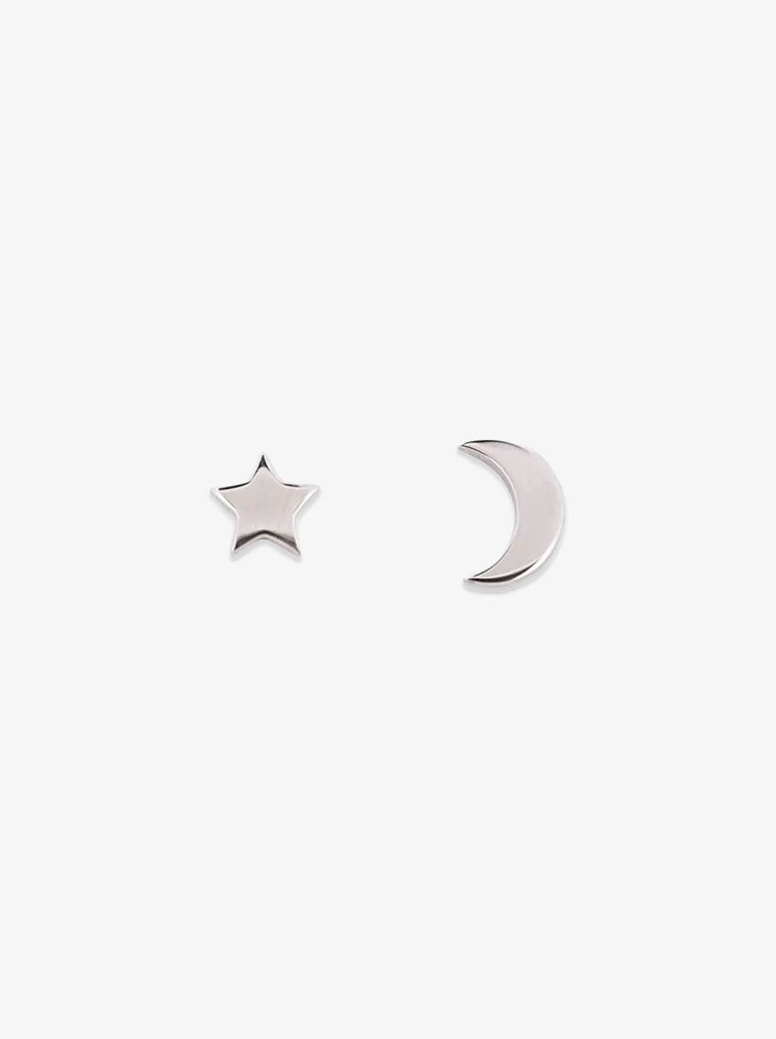 Linda Tahija - Star & Moon Studs - Sterling Silver