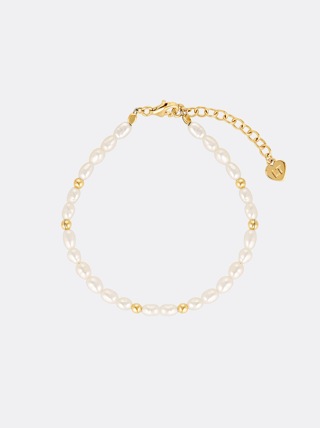 Linda Tahija - Tidal Pearl Bracelet - Gold Plated