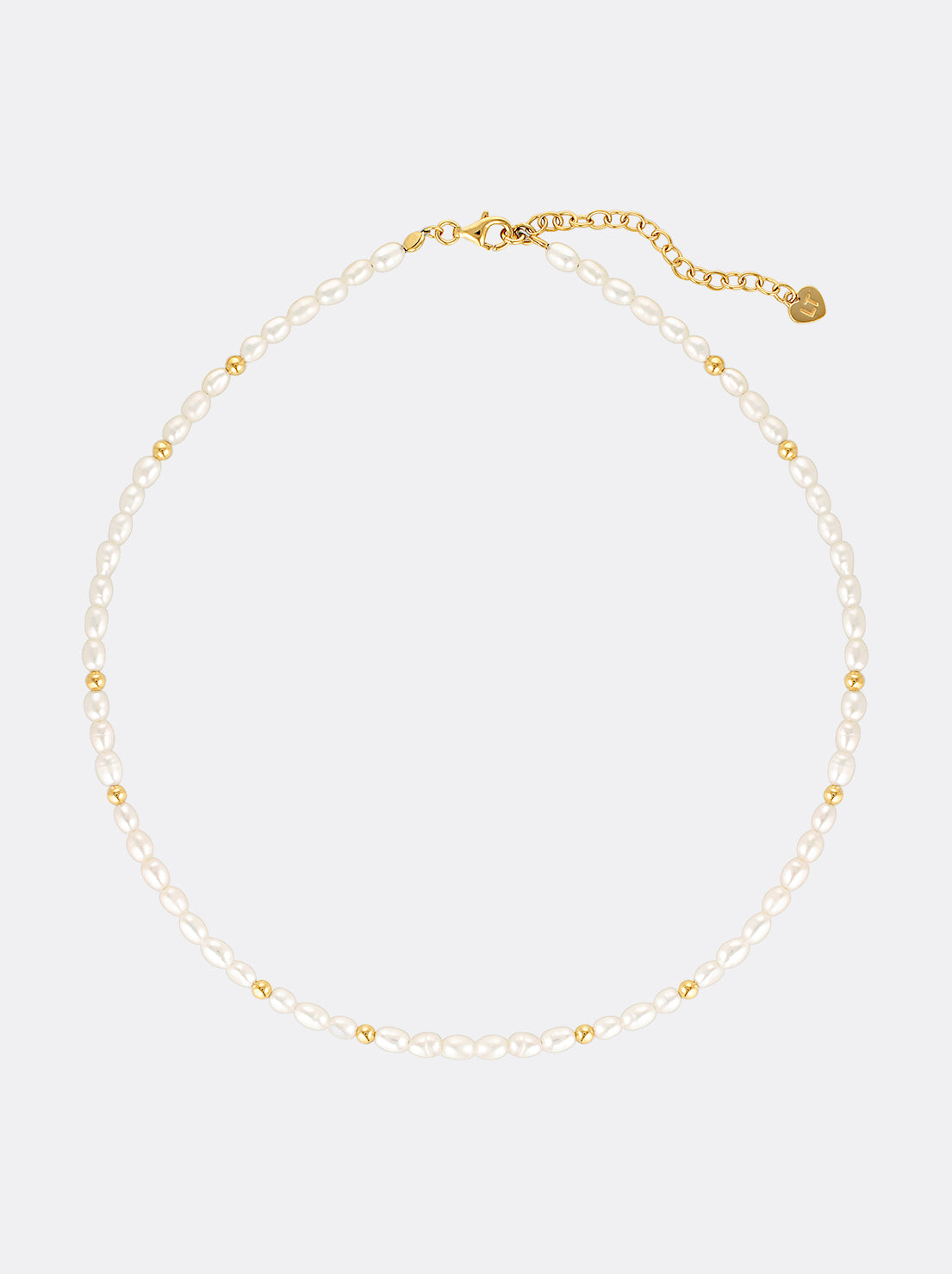 Linda Tahija - Tidal Pearl Necklace - Gold Plated