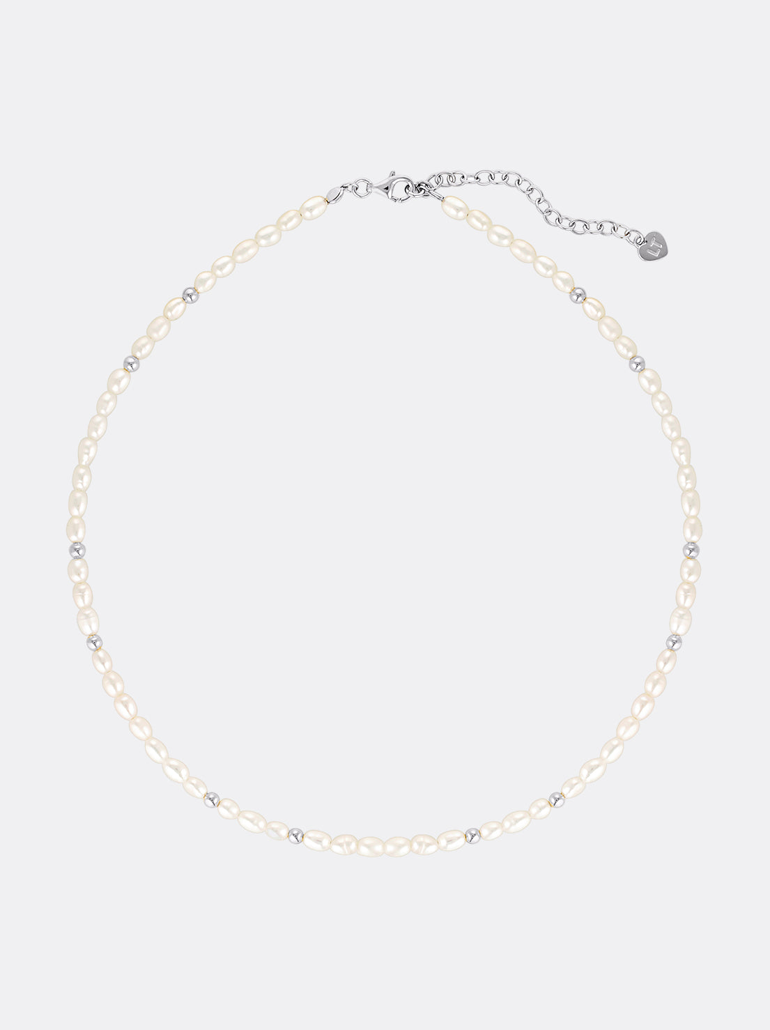 Linda Tahija - Tidal Pearl Necklace - Sterling Silver