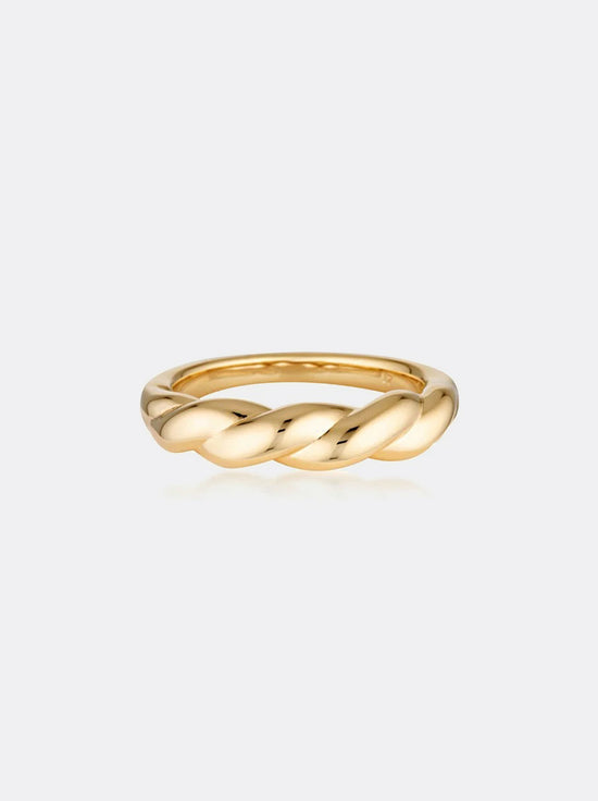 Linda Tahija - Twine Ring - Gold Vermeil