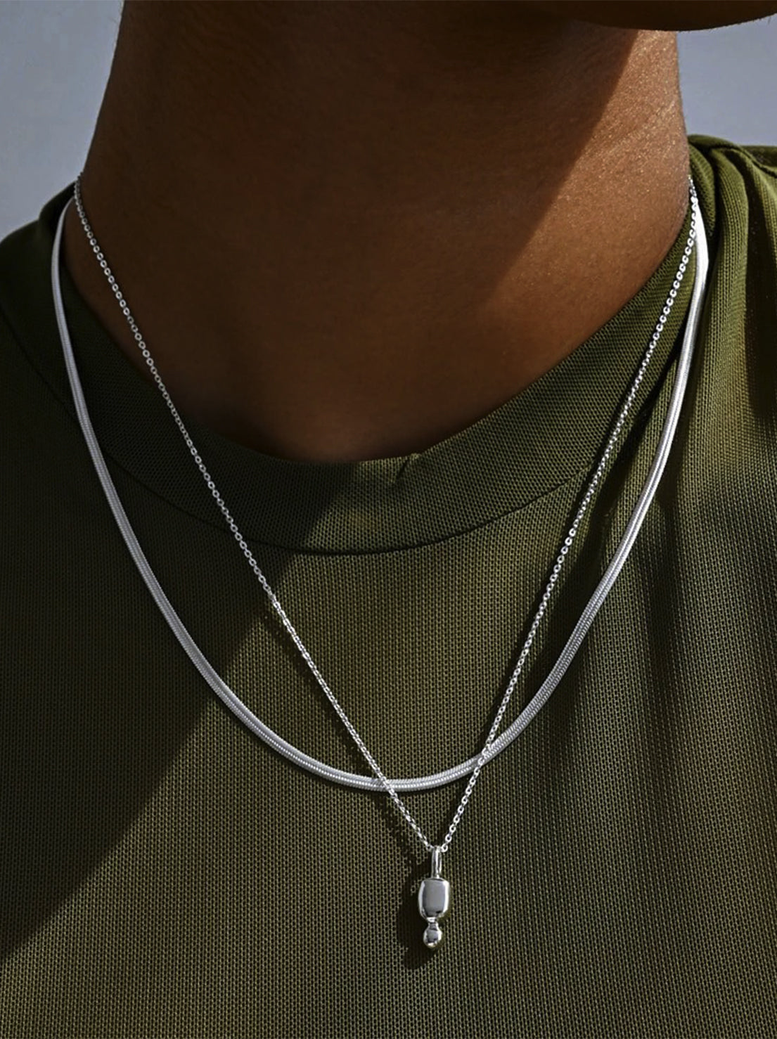 Linda Tahija - Verge Necklace - Sterling Silver