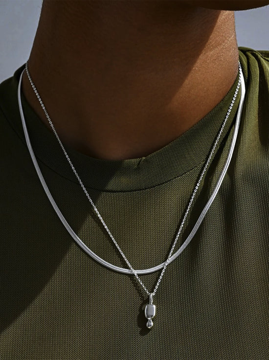 Linda Tahija - Verge Necklace - Sterling Silver