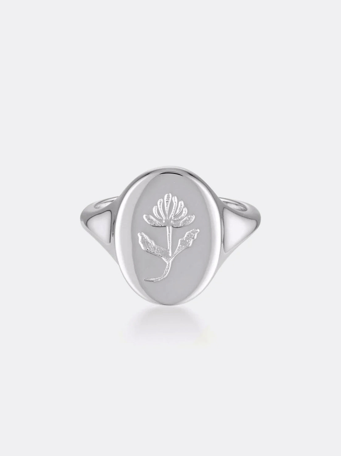 Linda Tahija - Waratah Signet Ring - Sterling Silver