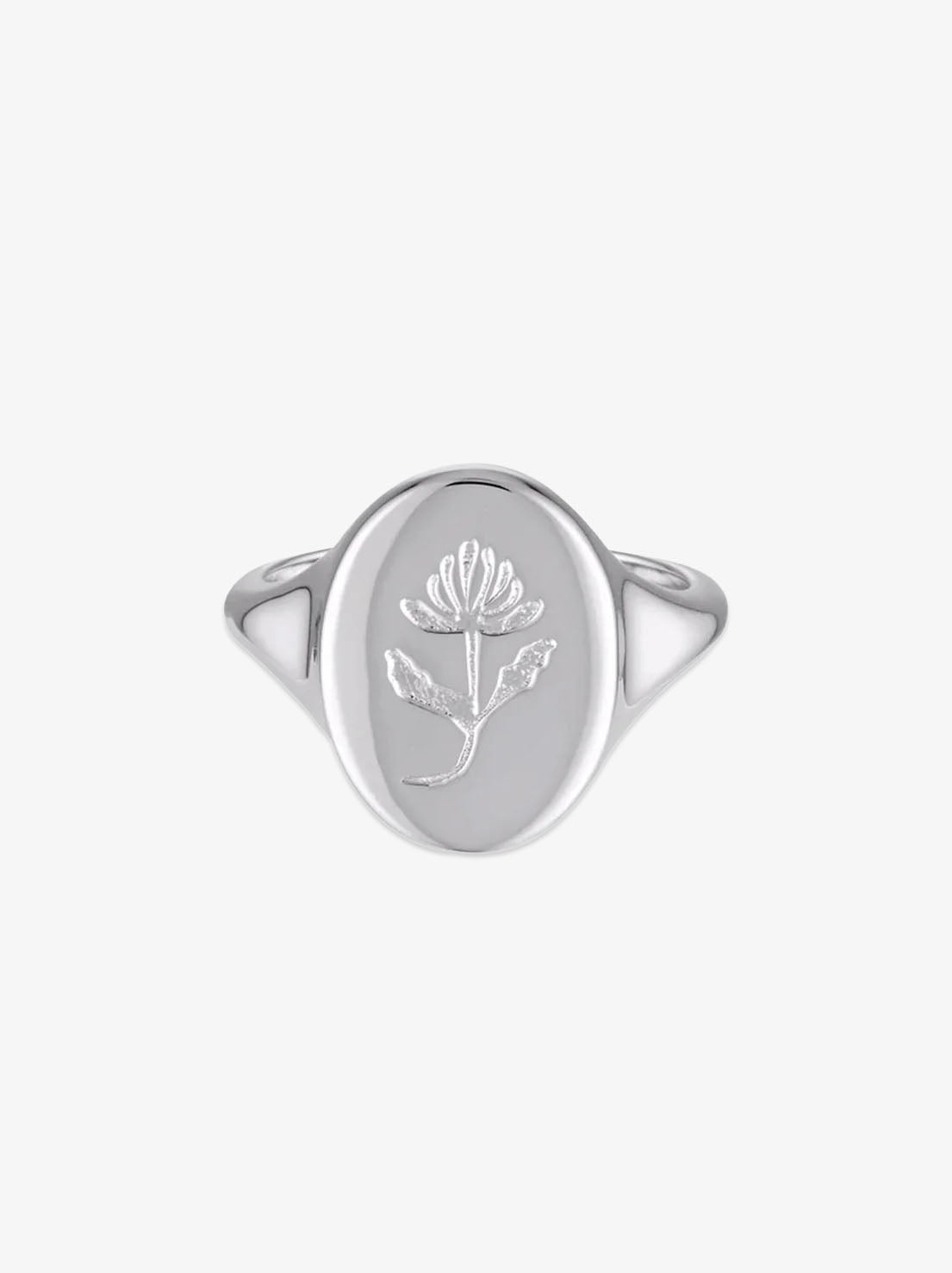 Linda Tahija - Waratah Signet Ring - Sterling Silver