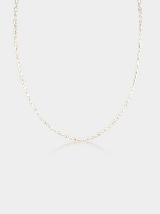 Linda Tahija - Coastal Pearl Necklace - Gold Plated