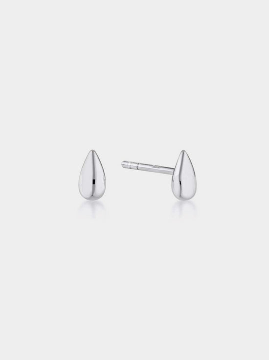 Linda Tahija - Petal Stud Earrings - Sterling Silver