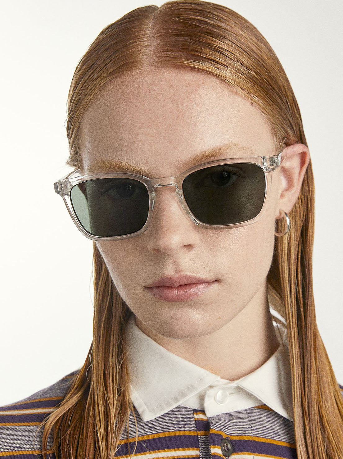 Local Supply - HKG - Clear Frame / Green Lens
