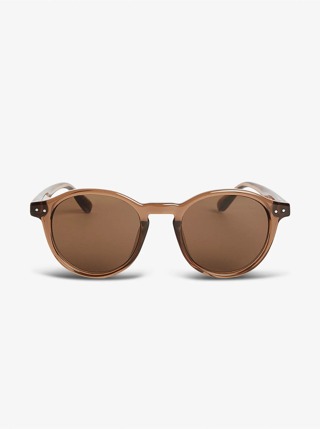 Local Supply - MEL - Walnut Frame / Brown Lens