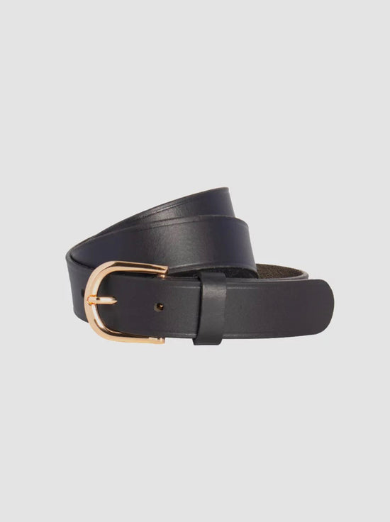 Loop Leather - Adelaide Belt - Black