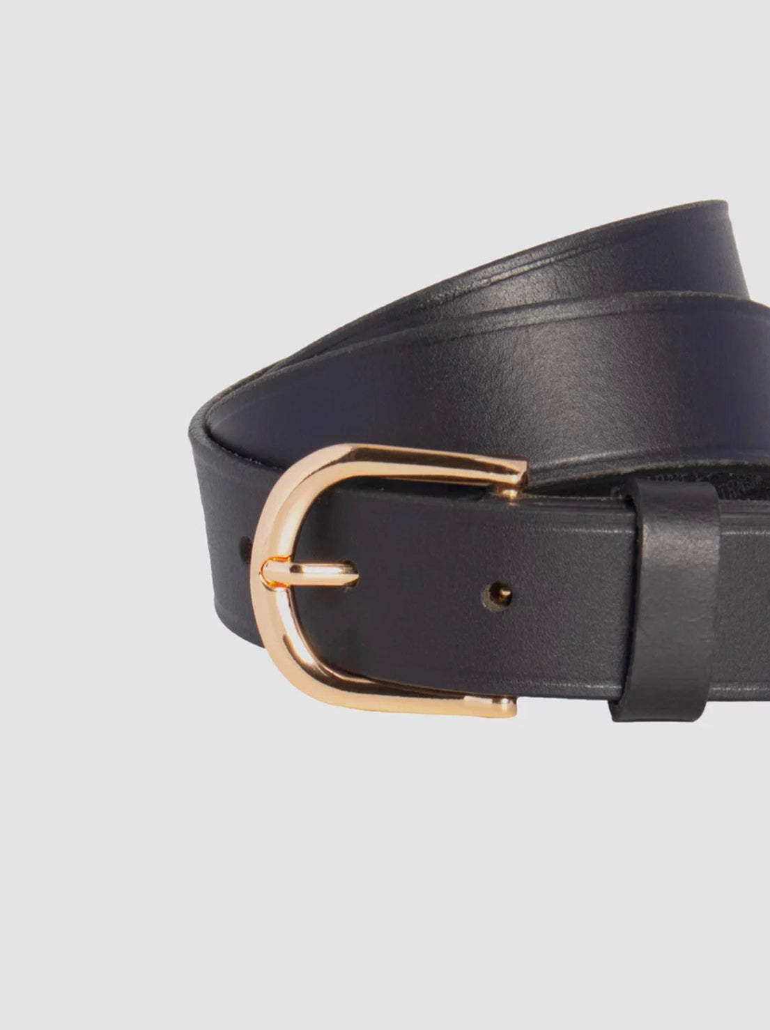 Loop Leather - Adelaide Belt - Black