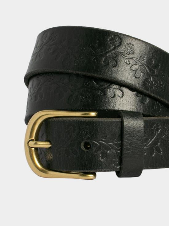 Loop Leather - Kylie Belt - Black