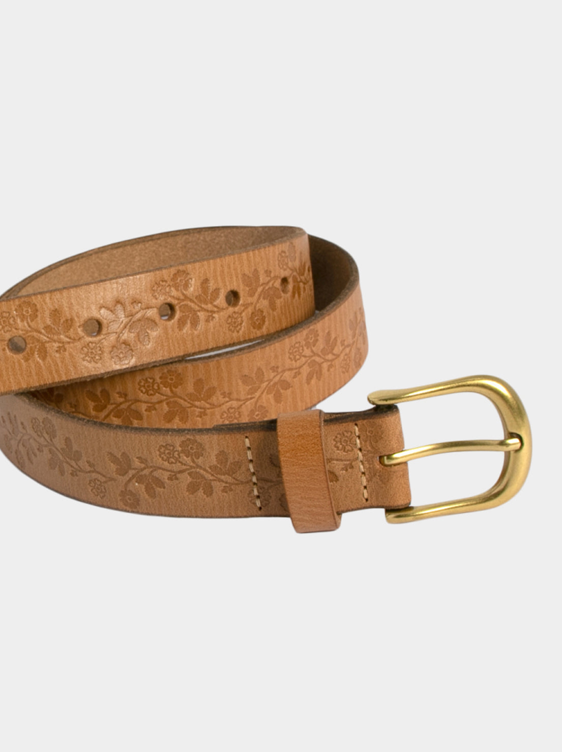 Loop Leather - Kylie Belt - Natural Tan