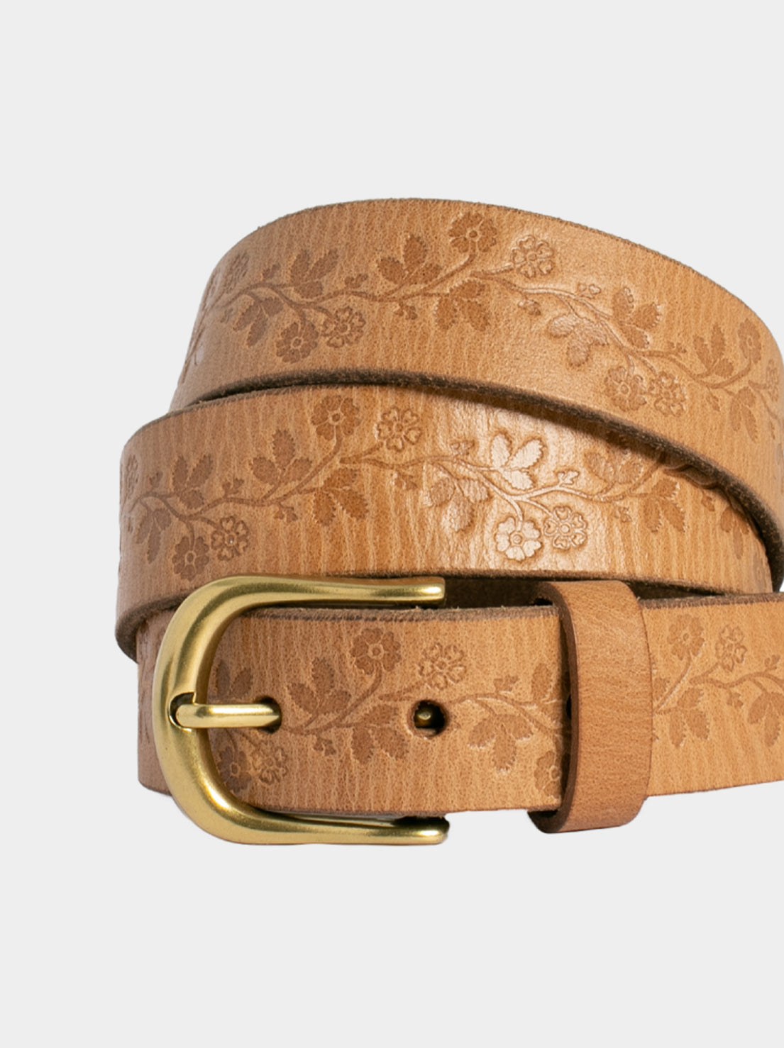 Loop Leather - Kylie Belt - Natural Tan