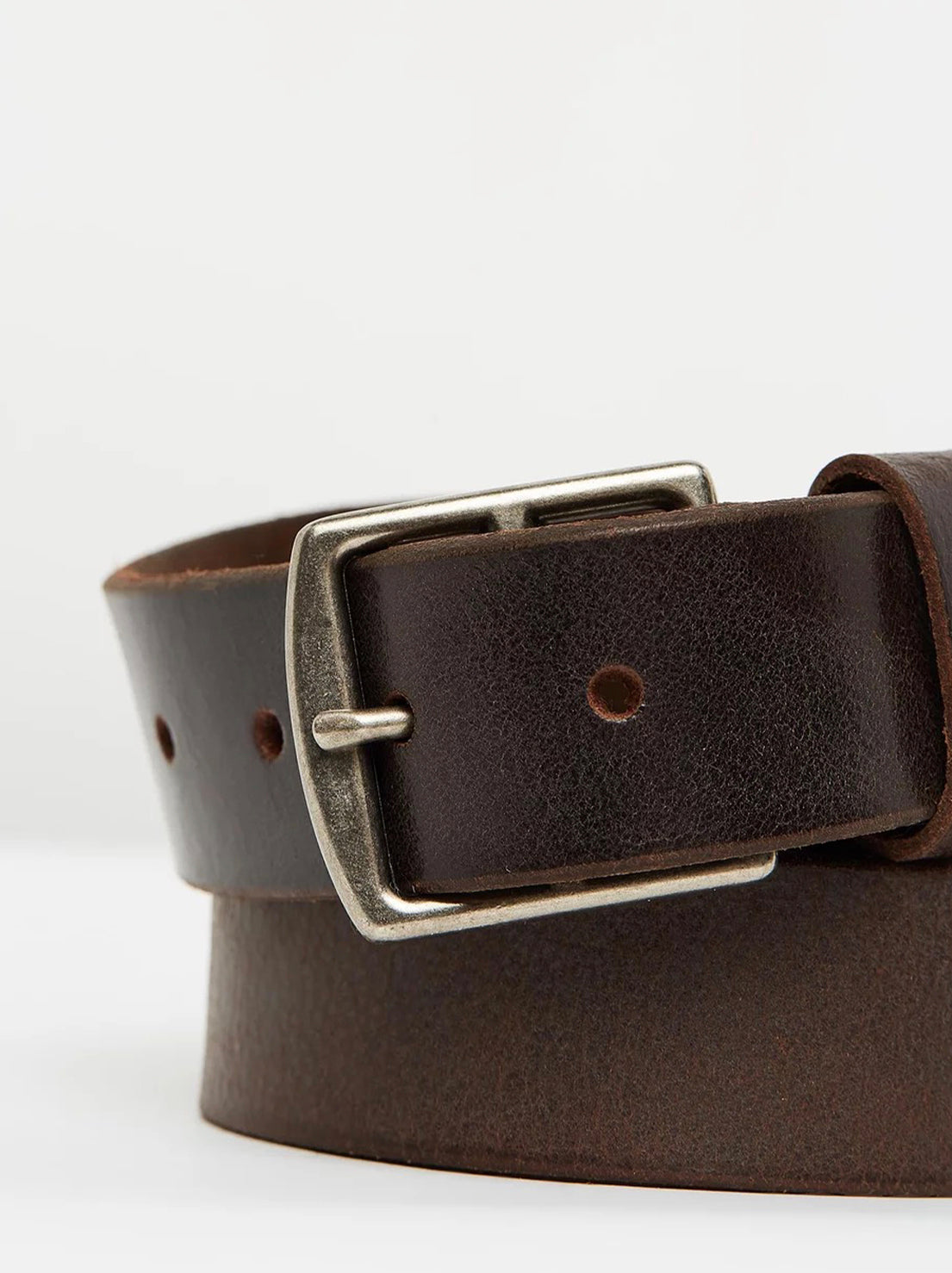 Loop Leather - State Route Belt - Chocolate