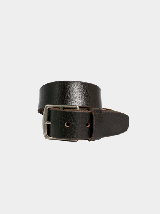Loop Leather - State Route Belt - Chocolate