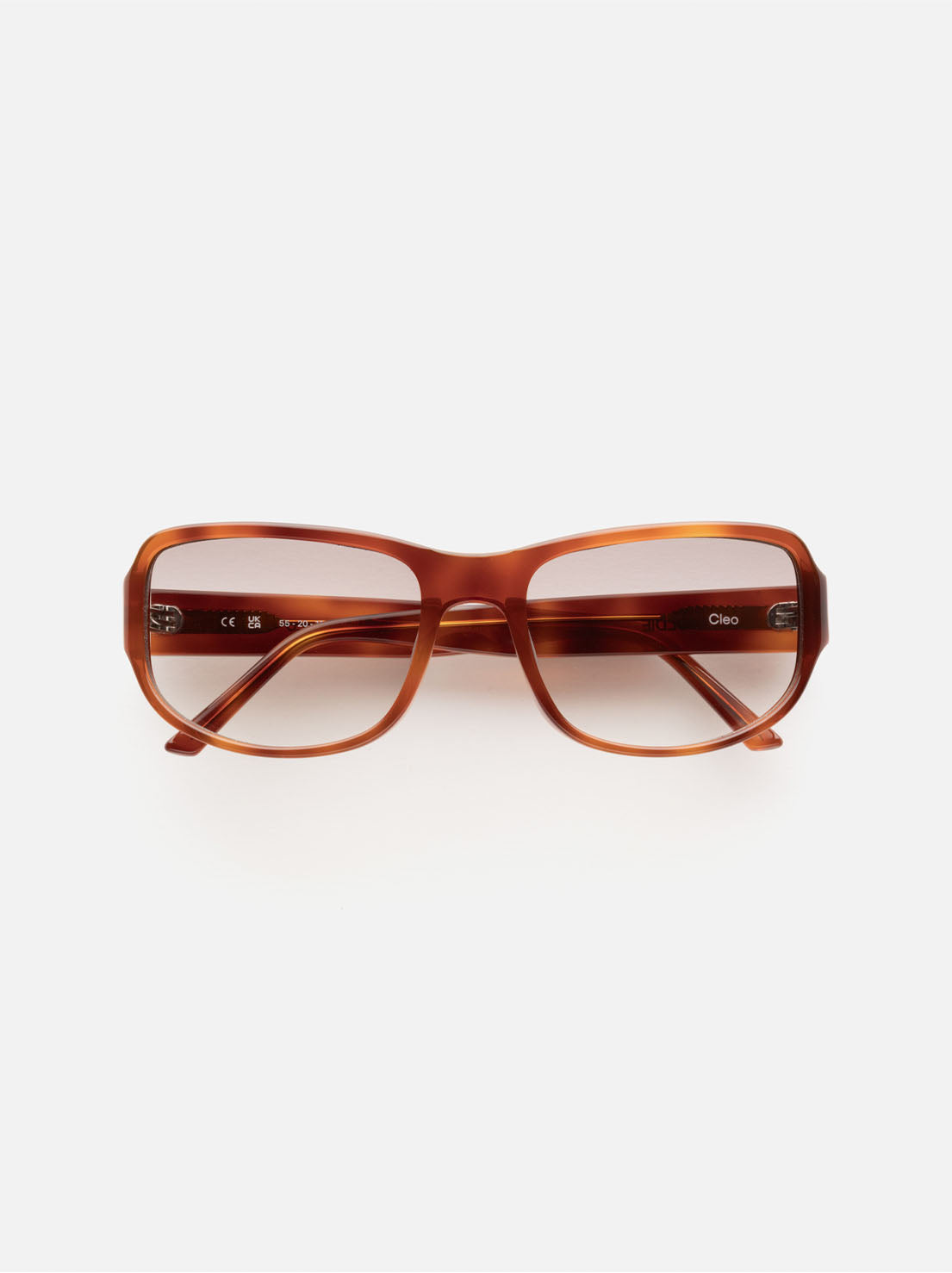 Lu Goldie - Cleo Sunglasses - Chestnut