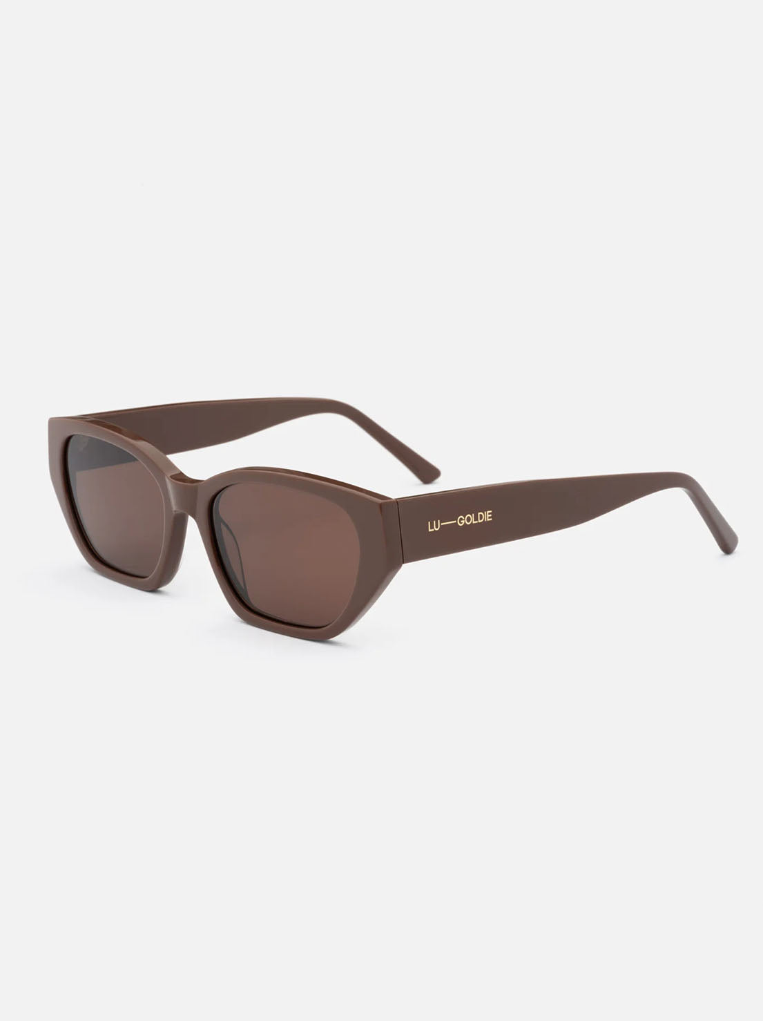 Lu Goldie - Esmé Sunglasses - Cinnamon