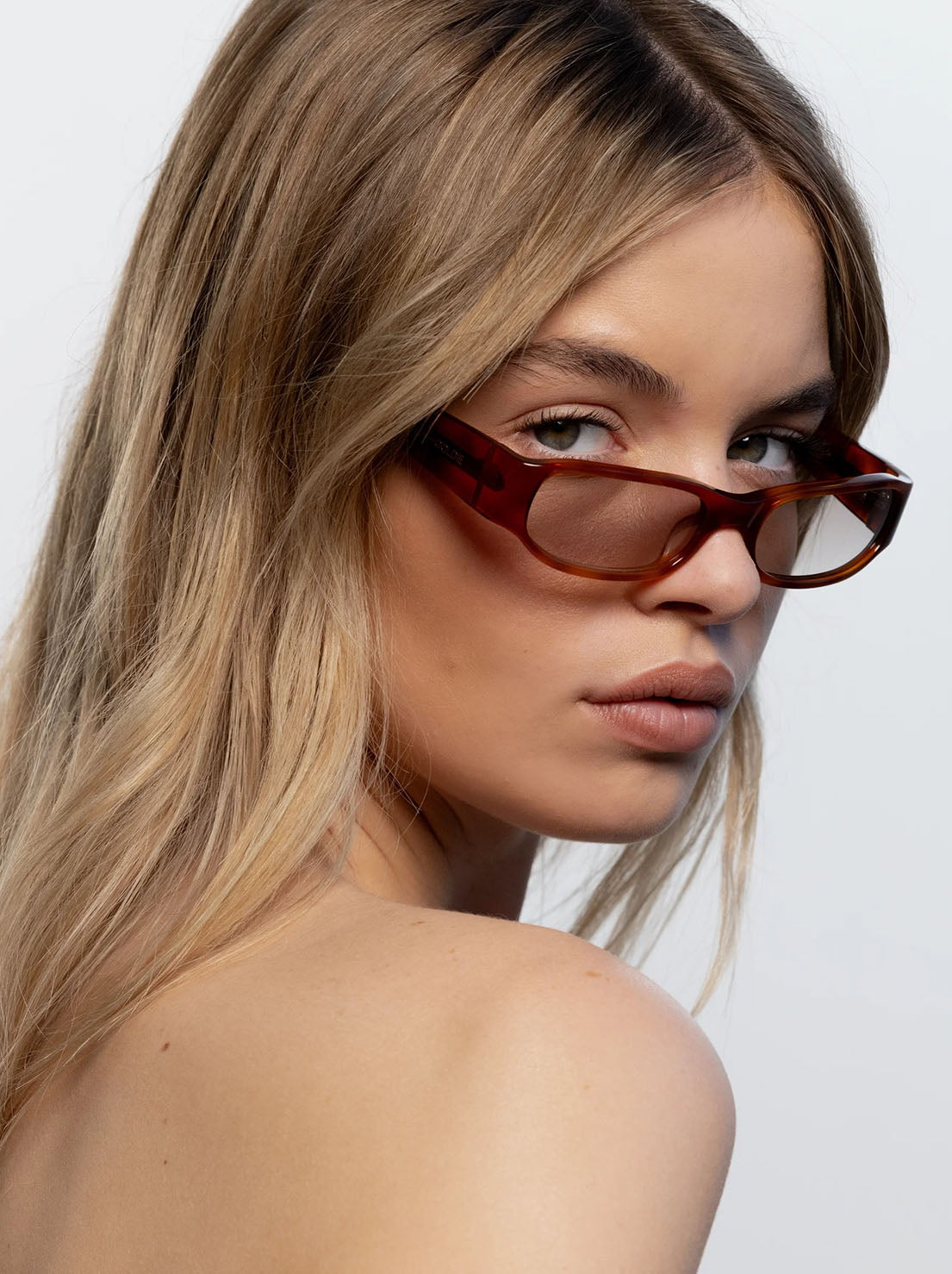 Lu Goldie - Esmé Sunglasses - Cinnamon