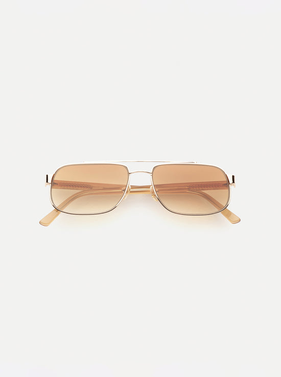 Lu Goldie - Evangeline Sunglasses - Cola