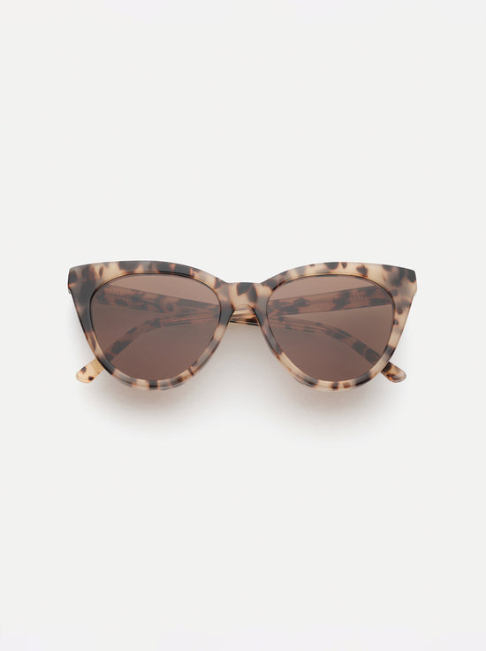 Lu Goldie - Isabella Sunglasses - Choc Tort