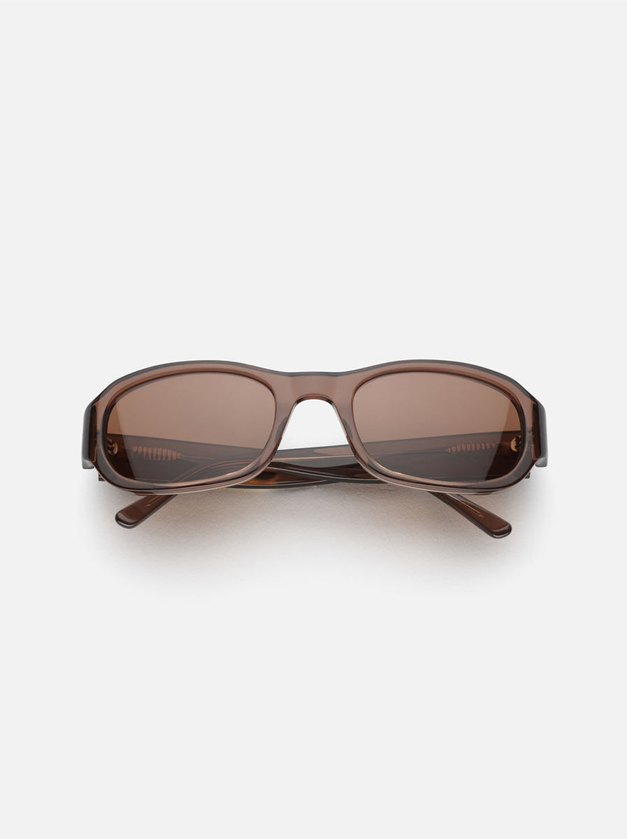 Lu Goldie - Jordyn Sunglasses - Coffee – Abicus