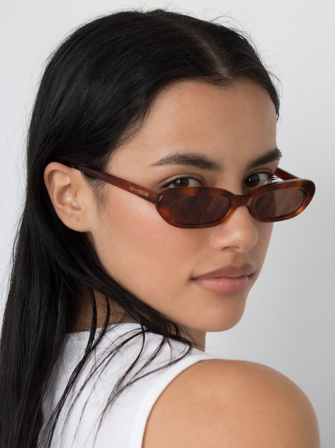 Lu Goldie - Lola Sunglasses - Chestnut