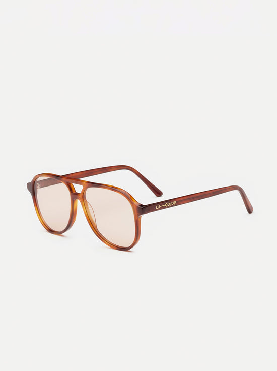 Lu Goldie - Scout Sunglasses - Chestnut