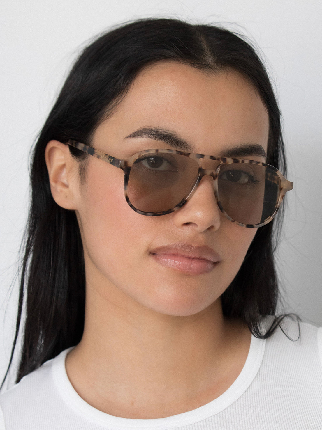 Lu Goldie - Scout Sunglasses - Choc Tort