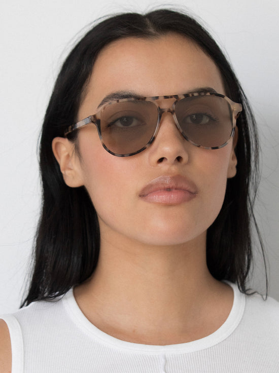 Lu Goldie - Scout Sunglasses - Choc Tort