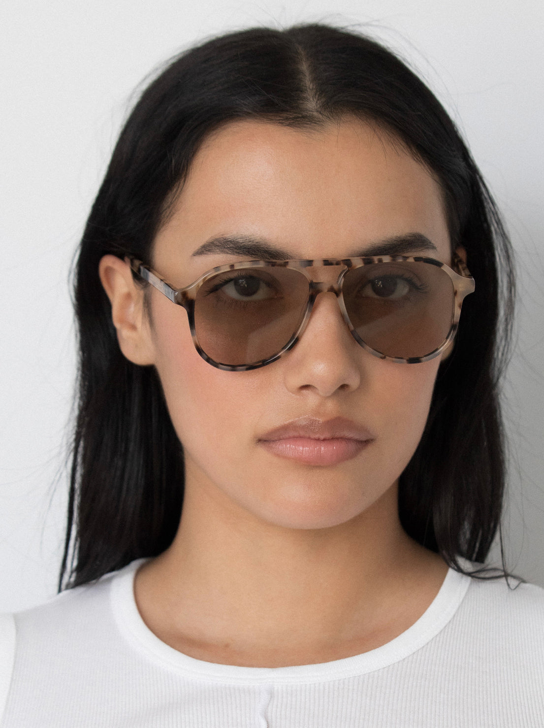 Lu Goldie - Scout Sunglasses - Choc Tort