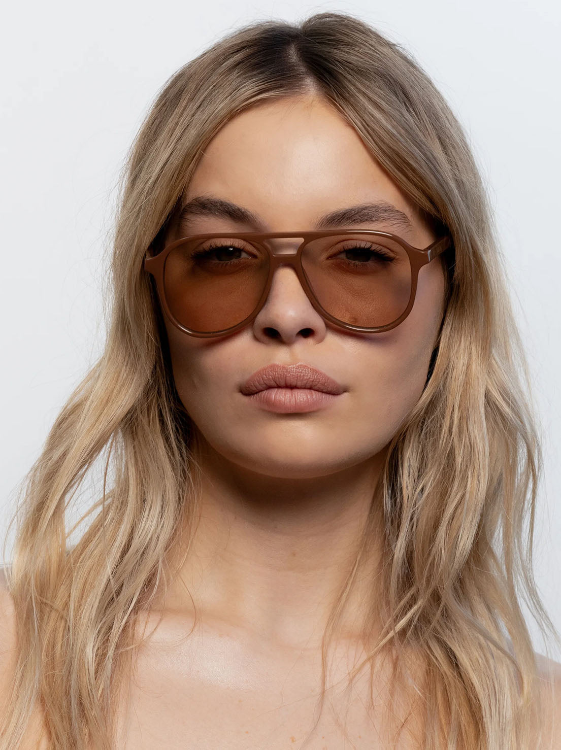 Lu Goldie - Scout Sunglasses - Cinnamon