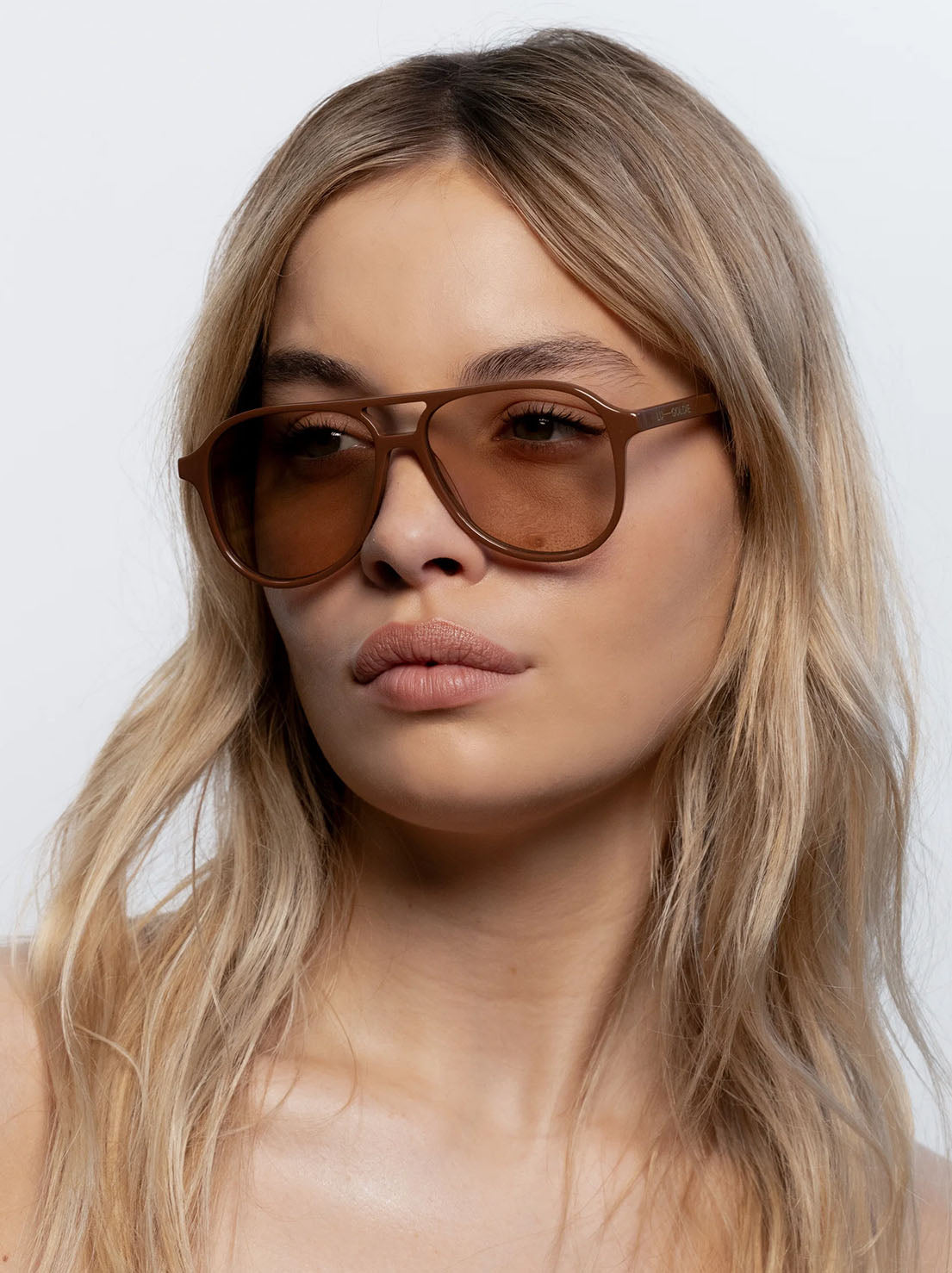 Lu Goldie - Scout Sunglasses - Cinnamon