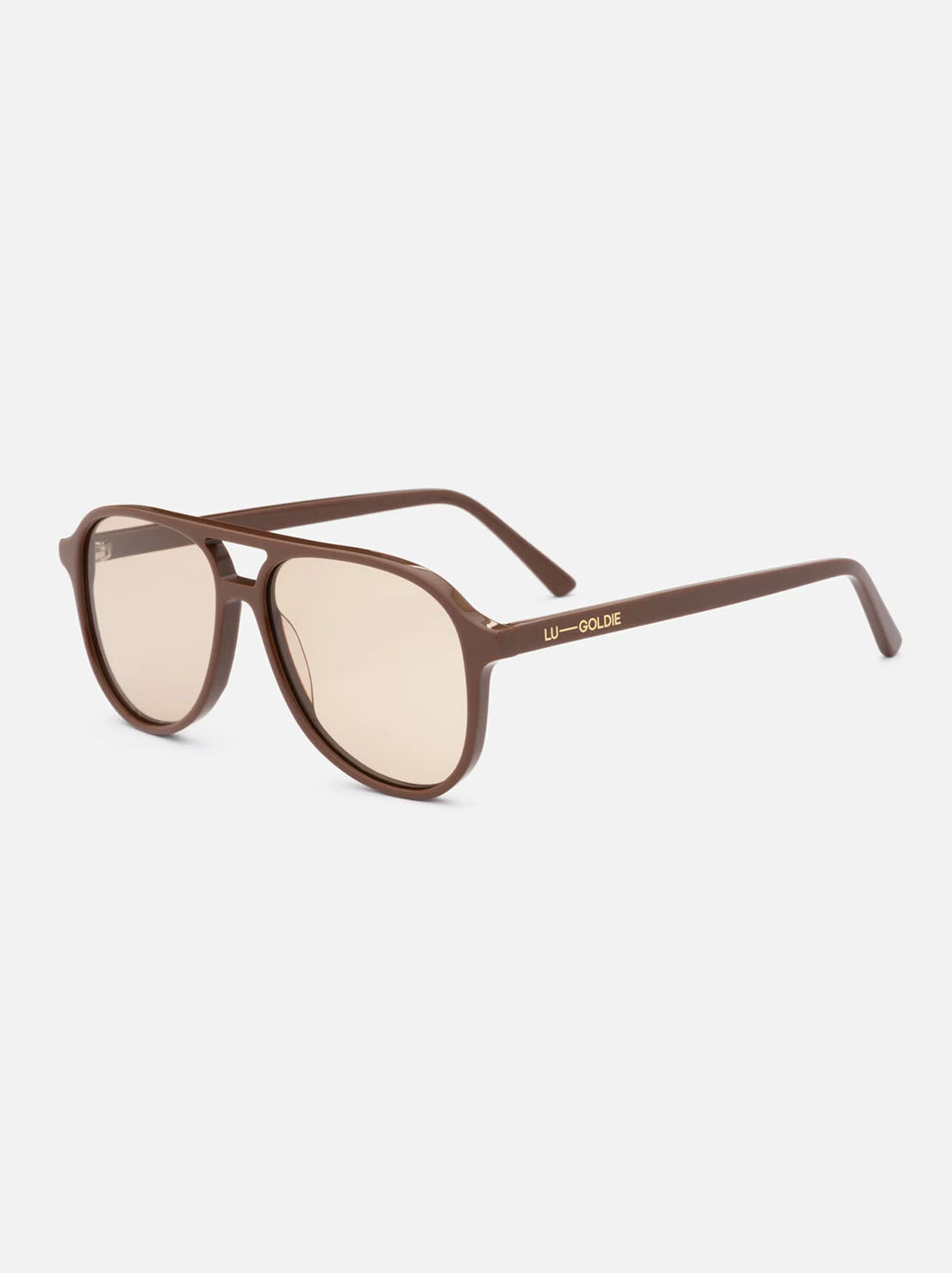 Lu Goldie - Scout Sunglasses - Cinnamon