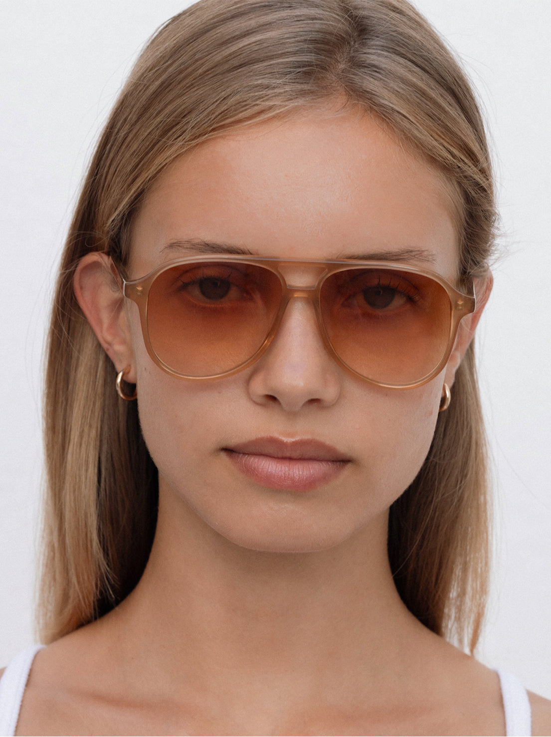 Lu Goldie - Scout Sunglasses - Cola