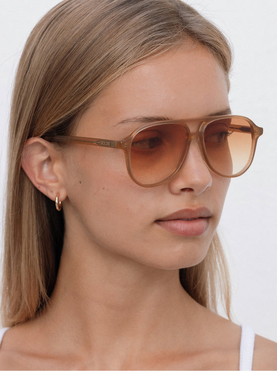 Lu Goldie - Scout Sunglasses - Cola