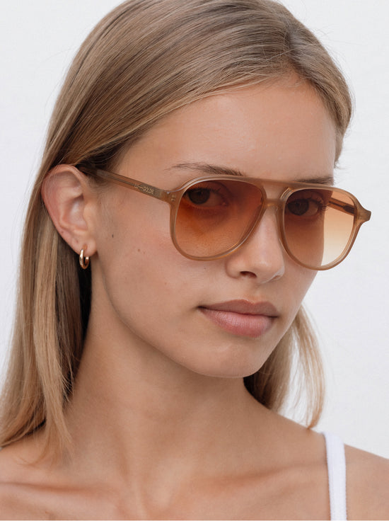 Lu Goldie - Scout Sunglasses - Cola