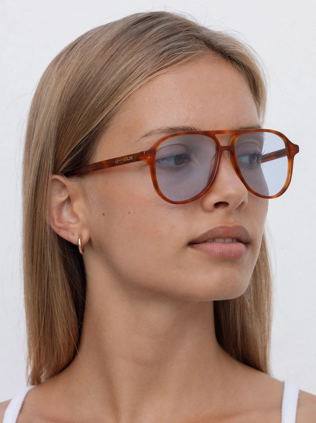 Lu Goldie - Scout Sunglasses - Maple