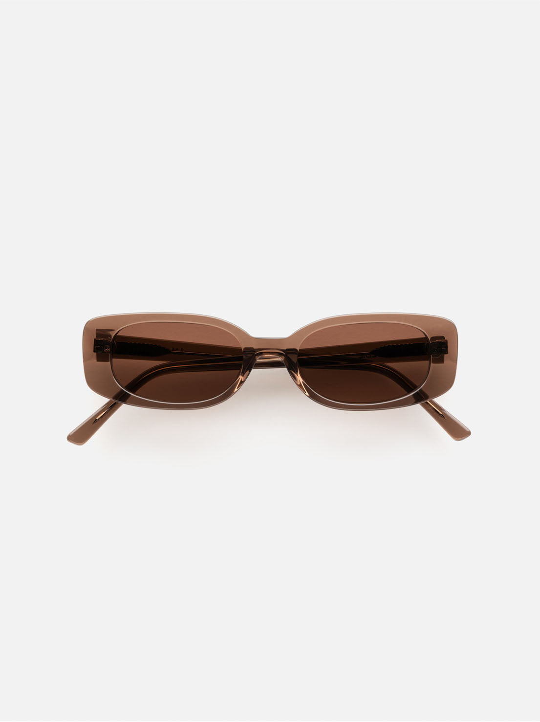 Lu Goldie - Solene Sunglasses - Coffee