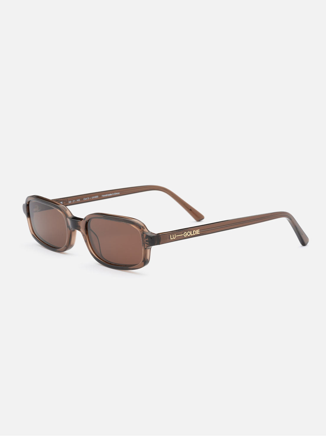 Lu Goldie - Vera Sunglasses - Coffee