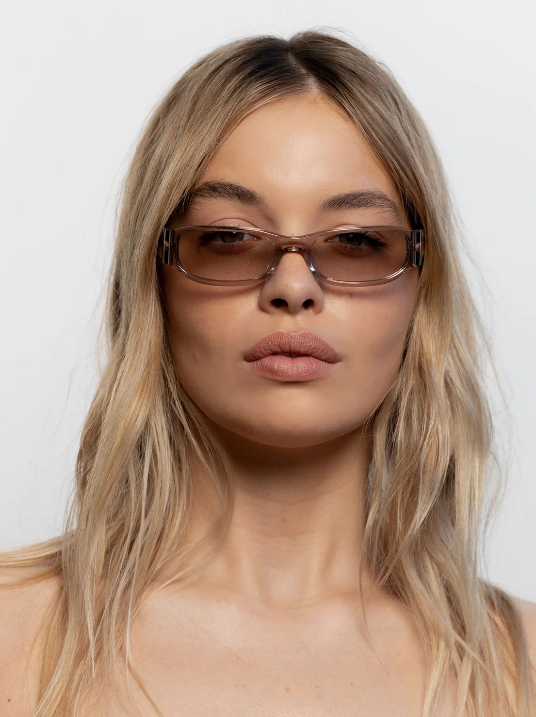 Lu Goldie - Vesper Sunglasses - Mink