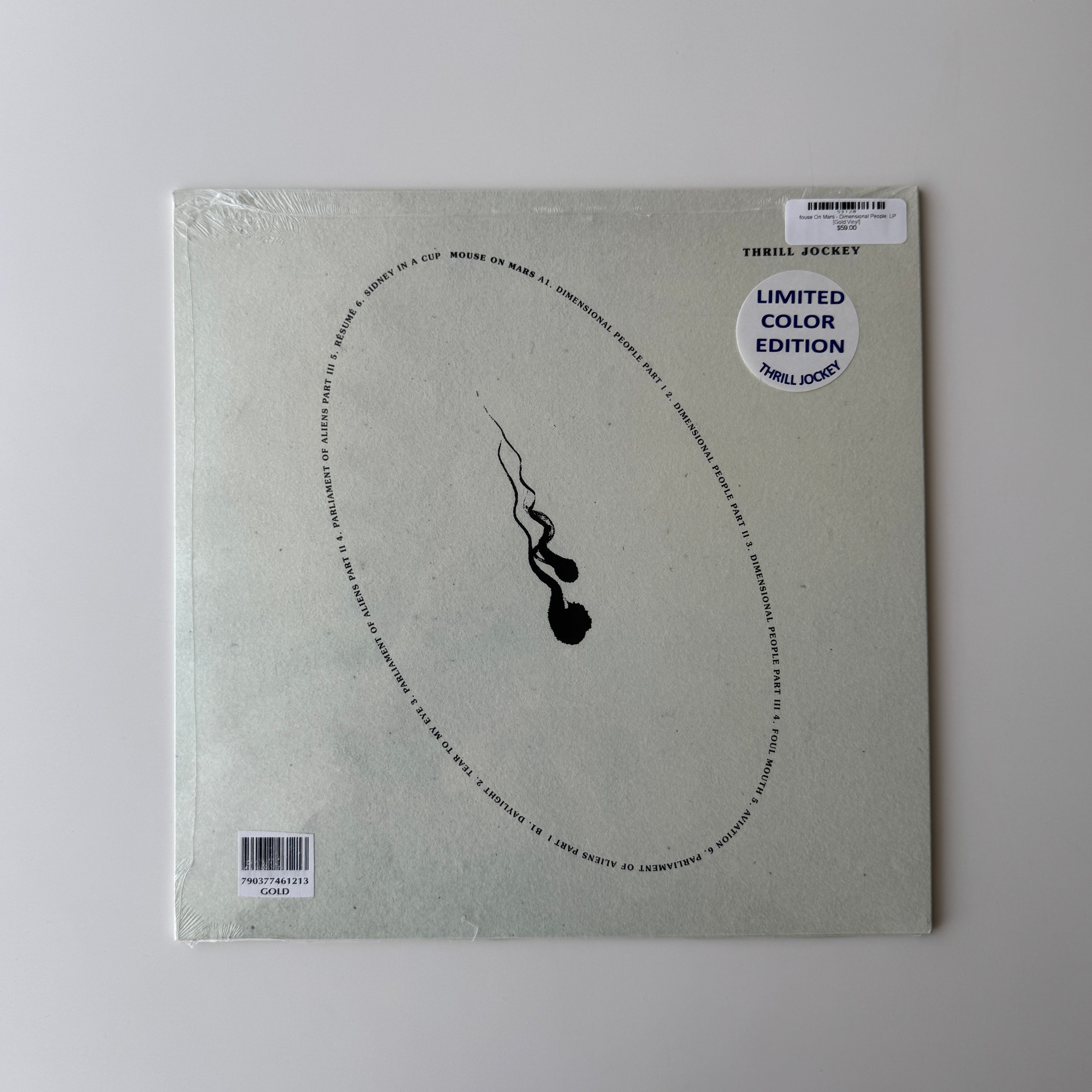 Mouse On Mars - Dimensional People. LP [Gold Vinyl]