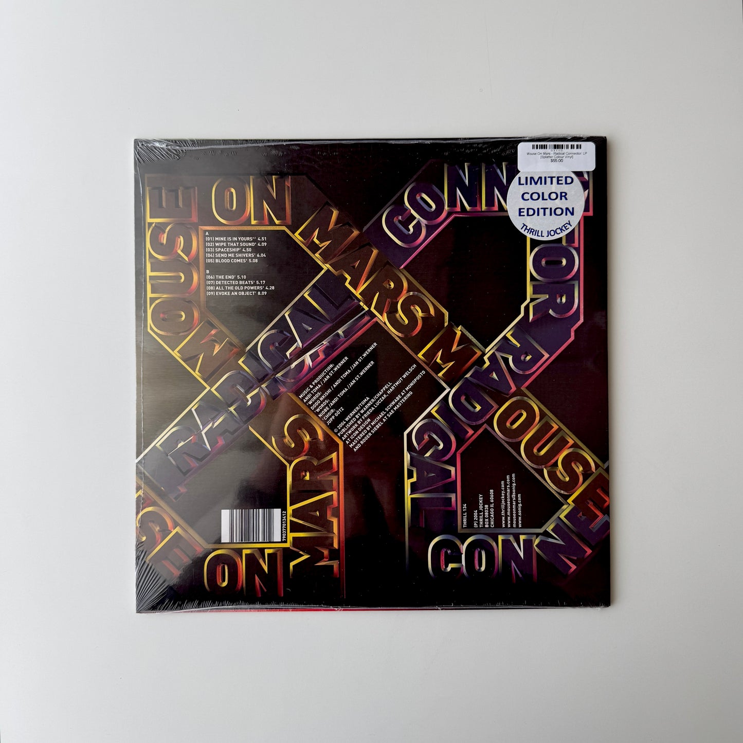 Mouse On Mars - Radical Connector. LP [Splatter Colour Vinyl]