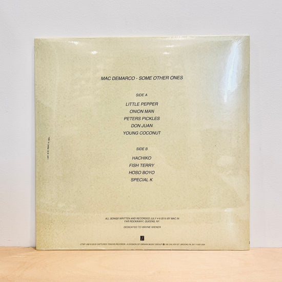 Mac Demarco - Some Other Ones. LP [Ltd. Ed. Canary Yellow Vinyl]